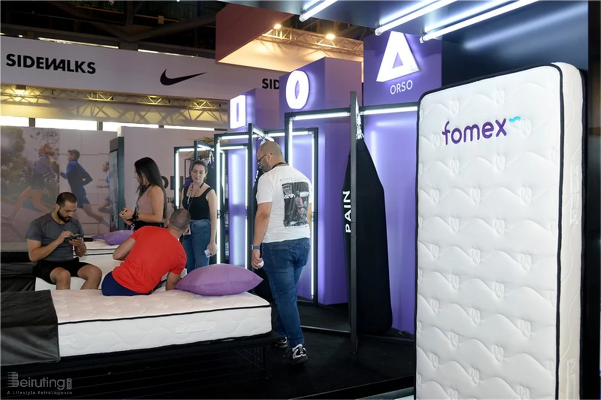 Fomex Mattress at Beirut Sports Festival